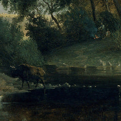 Landscape with Herd of Cattle and Shepherdess by Heinrich Peyer - 4_67436b00faa684e1cf4ba600