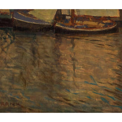 Summer Evening (Port of Fiume) by Raoul Frank - 4_67437a05faa684e1cf4ba631