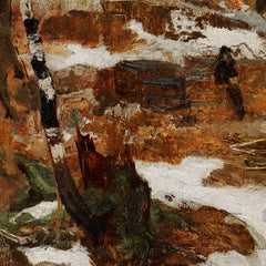 February Mood - Early Spring in the Vienna Woods by Emil Jakob Schindler - 4_67437f33faa684e1cf4ba675