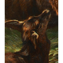 Stags and Does by Franz Xaver von Pausinger - 4_67438000faa684e1cf4ba689