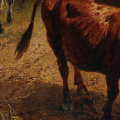 Return of the Cattle Herd in Autumn by Johann Friedrich Voltz - 4_67438078faa684e1cf4ba693