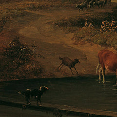 Rural landscape at evening dusk by Josef Feid - 4_6743876cfaa684e1cf4ba717