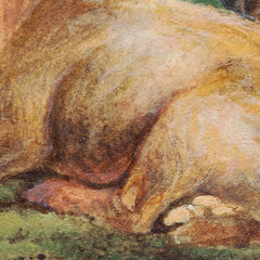 Cows in a pasture by Ferdinand Ehricht the Younger - 4_6744842afaa684e1cf4ba763