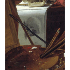 A Young Artist (Ditlev Blunck) Examining a Sketch in a Mirror by Wilhelm Bendz - 4_67672998b7c995d950163f3f