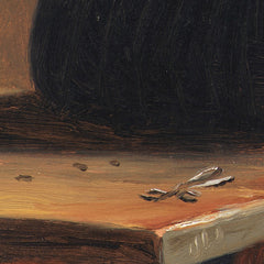 A Young Girl in Jutland Writing her Beloved's Name on a Misty Window by Christen Dalsgaard - 4_67672a9bb7c995d950163f5d
