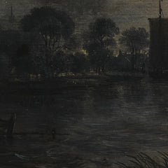 River Landscape in Moonlight by Aert van der Neer - 4_67672d39b7c995d950163f92