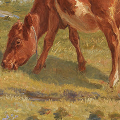 Calf by the shore by Theodor Philipsen - 4_67672df5b7c995d950163faf