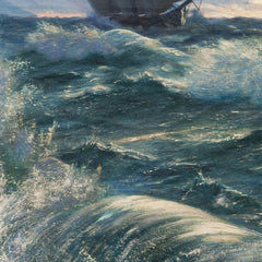 Ships clearing the land by morning after a storm by Carl Rasmussen - 4_67672ffbb7c995d950163fe1