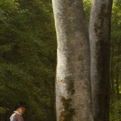 A Beech Wood in May near Iselingen Manor, Zealand by P.C. Skovgaard - 4_67673d3cb7c995d950164051