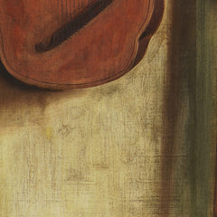 Board Partition with Musical Instruments. Trompe l'oeil by Franciscus Gijsbrechts - 4_67673faeb7c995d9501640a7