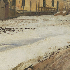 A Sealand Village. Winter by L.A. Ring - 4_67674a17b7c995d950164136