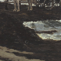 Seaweed is washed up on Hornbæk Beach by Carl Locher - 4_67674a45b7c995d95016413e