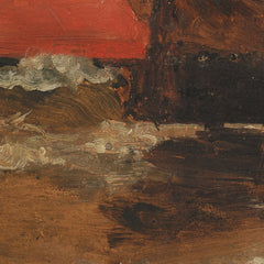 A Wreck on the West Coast of Jutland at Sunset by C.F. Sørensen - 4_67674c83b7c995d950164184