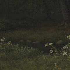 Twilight Setting in a Wood near Iselingen Manor, Zealand by P.C. Skovgaard - 4_67674ce2b7c995d950164196