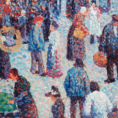 La Rue Mouffetard by Maximilien Luce - 4_676ee075e83ae7ff01b299e9