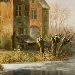 Skaters on a Frozen River, Dordrecht by Willem de Klerk - 4_676eeadee83ae7ff01b29adb