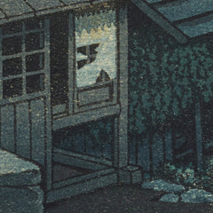 Cloudy day at Mizuki, Ibaraki Prefecture by Kawase Hasui - 4_6846025d489bc5bada5cf737