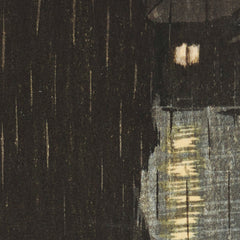 Rain at Maekawa, Sochu by Kawase Hasui - 4_6846083f489bc5bada5cf78a