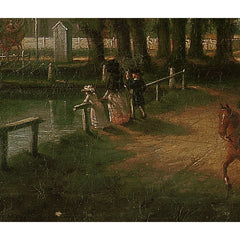 A landscape and figures by John Greenwood Senior - 4_68460c28489bc5bada5cf7b8