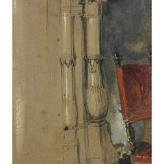 An old English mansion in the days of hawking by George Cattermole - 4_6846a9881483fa5b35559011