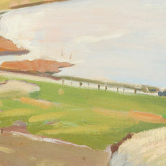 Heathcote River and plains from hills at Mount Pleasant by Cecil Kelly - 4_6846afd41483fa5b355590a3