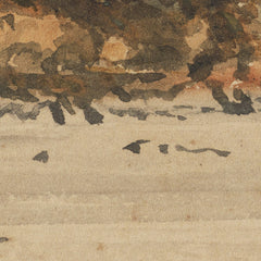 Schistose Bluff, Buller River - opposite mouth of Big Ohika River. by William Marshall Cooper - 4_6846b2e01483fa5b355590d8