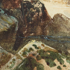 Creek at Holmes Bay, Banks Peninsula  by Nicholas Chevalier - 4_6846b3631483fa5b355590e6