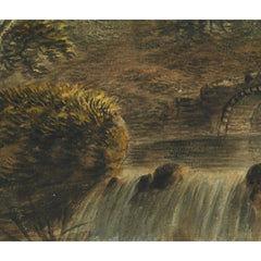 Landscape with bridge and waterfall by Thomas Walmsley - 4_6846d9a71483fa5b3555916b