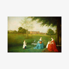 Arthur Devis - Members of the Maynard Family in the Park at Waltons - Poster