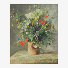 Auguste Renoir - Flowers in a Vase - Poster