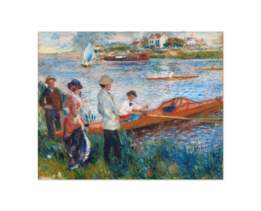 Auguste Renoir - Oarsmen at Chatou - Compact / Full Bleed / No Frame - Poster