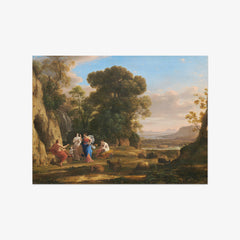 Claude Lorrain - The Judgment of Paris - Poster