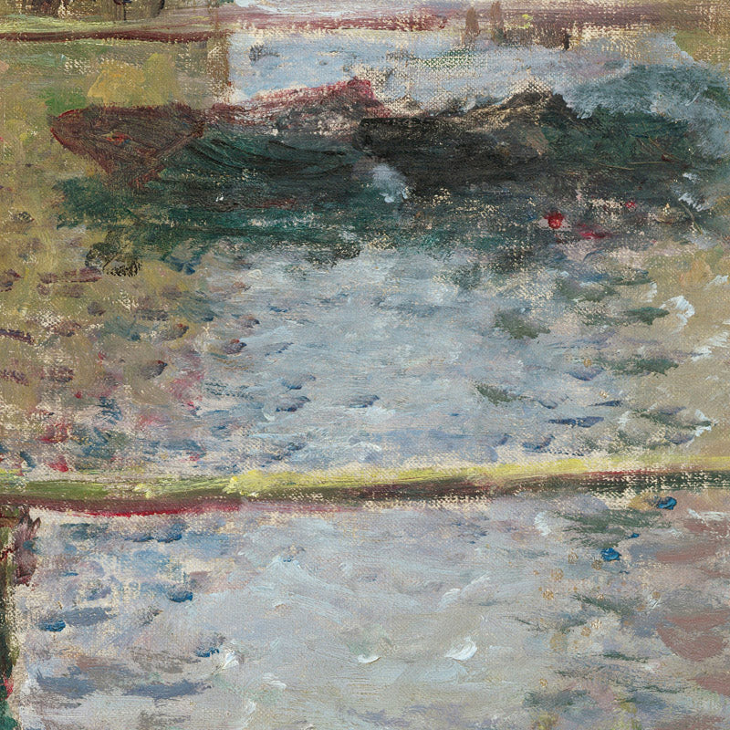 Claude Monet - Bridge at Argenteuil on a Gray Day – monalisaprints