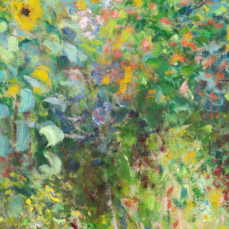 Claude Monet - The Artist's Garden at Vétheuil – monalisaprints