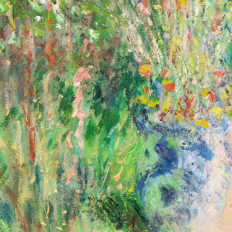 Claude Monet - The Artist's Garden at Vétheuil – monalisaprints