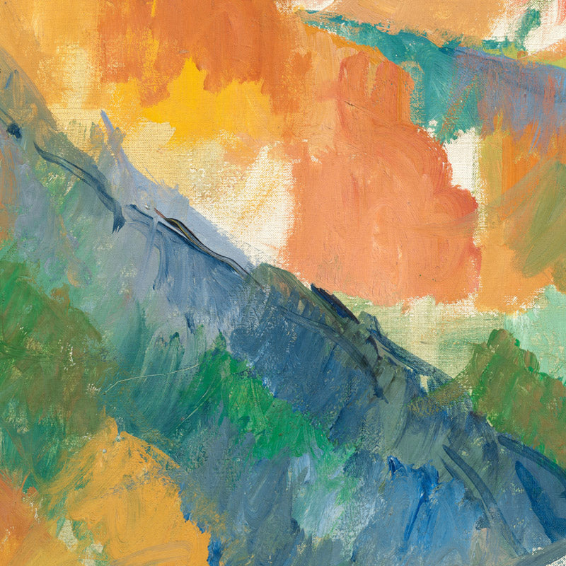 Paul Cézanne - The Bend in the Road – monalisaprints