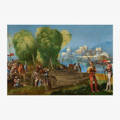 Dosso Dossi - Aeneas and Achates on the Libyan Coast - Poster