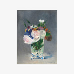 Edouard Manet - Flowers in a Crystal Vase - Poster