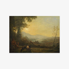 Follower of Claude Lorrain - The Herdsman - Poster