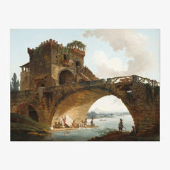 Hubert Robert - The Ponte Salario - Poster