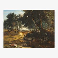 Jean-Baptiste-Camille Corot - Forest of Fontainebleau - Poster