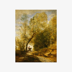 Jean-Baptiste-Camille Corot - The Forest of Coubron - Poster