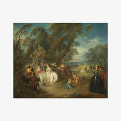 Jean-Baptiste Joseph Pater - Fête Champêtre - Poster