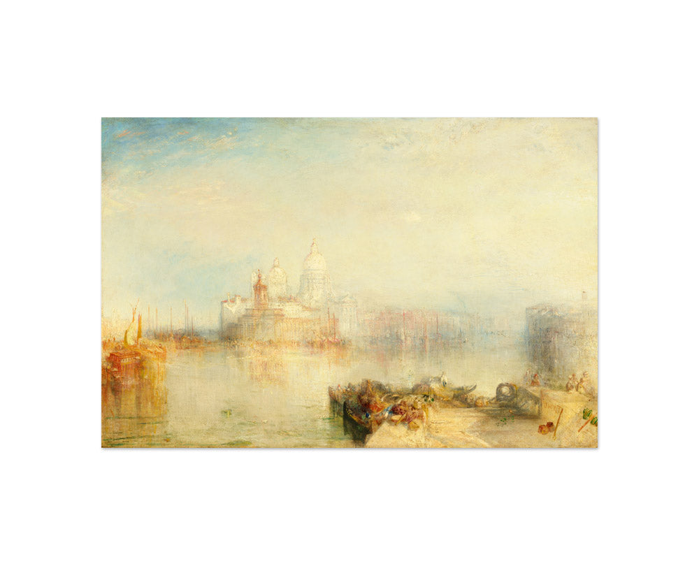 Joseph Mallord William Turner - The Dogana and Santa Maria della Salute Venice - Compact / Full Bleed / No Frame