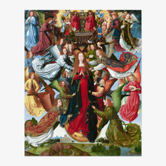 Master of the Saint Lucy Legend - Mary Queen of Heaven - Poster