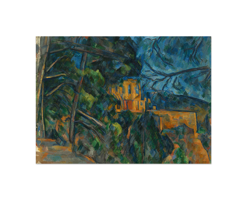 Paul Cézanne - Château Noir - Compact / Full Bleed / No Frame - Poster