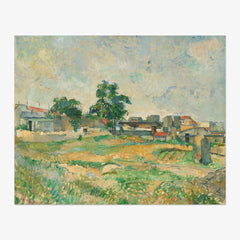 Paul Cézanne - Landscape near Paris - Poster