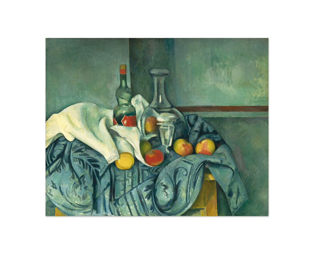 Paul Cézanne - The Peppermint Bottle - Compact / Full Bleed / No Frame - Poster