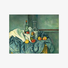 Paul Cézanne - The Peppermint Bottle - Poster