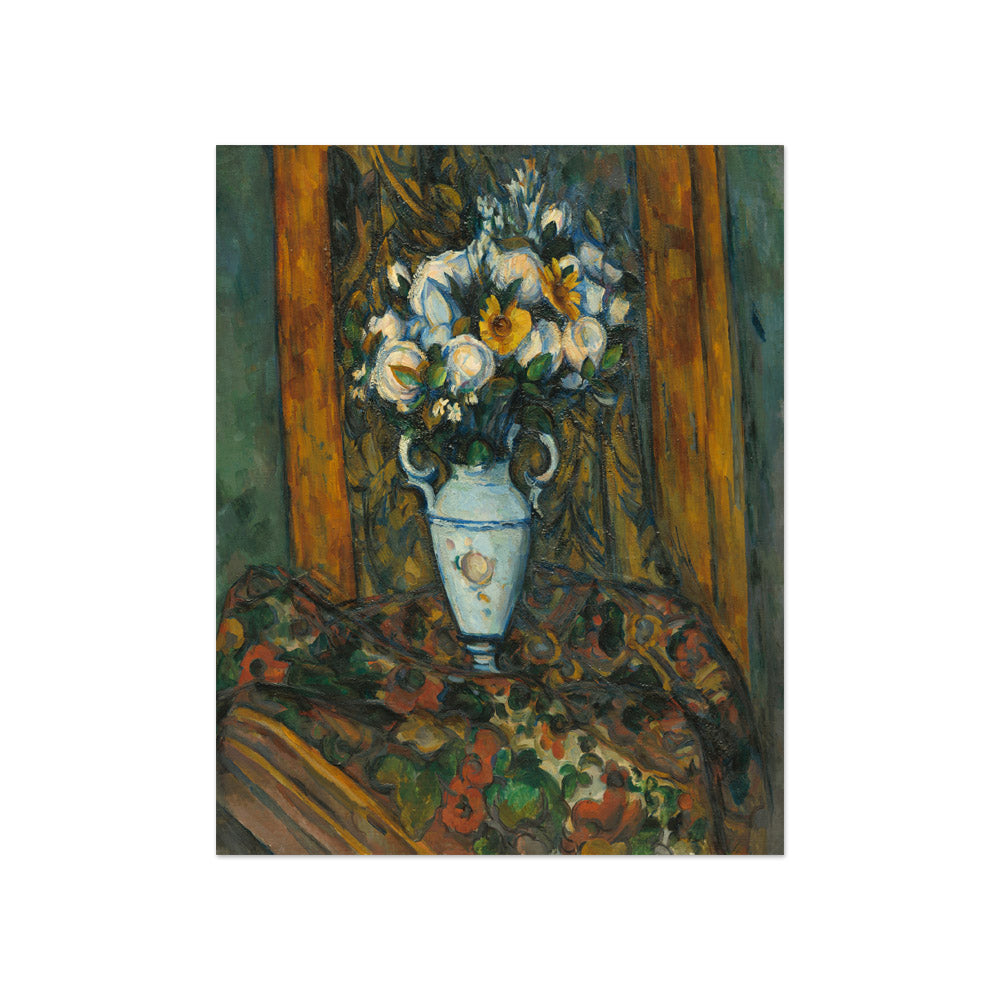 Paul Cézanne - Vase of Flowers - Compact / Full Bleed / No Frame - Poster